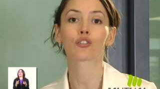 Recorriendo la sucursal (lenguaje de señas)